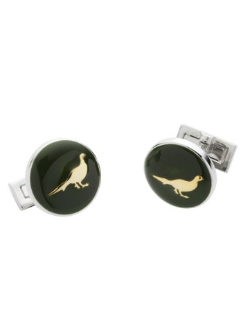 Boutons de manchettes sanglier Laksen