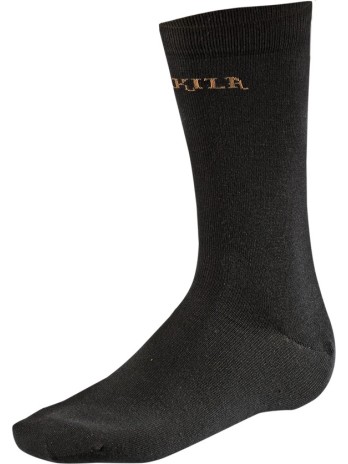 Chaussettes noires Härkila Coolmax II liner liner