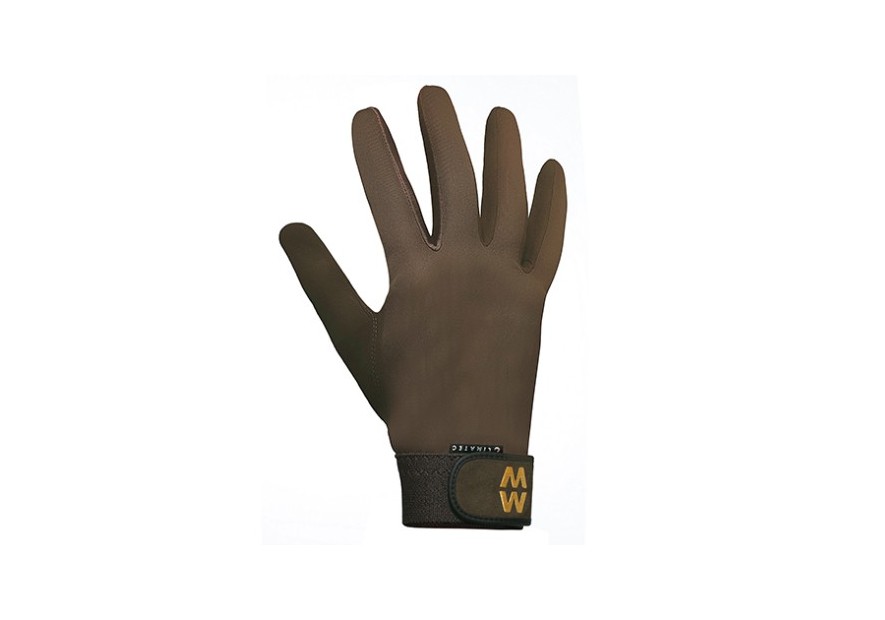 Gants de tir MacWet hiver marron