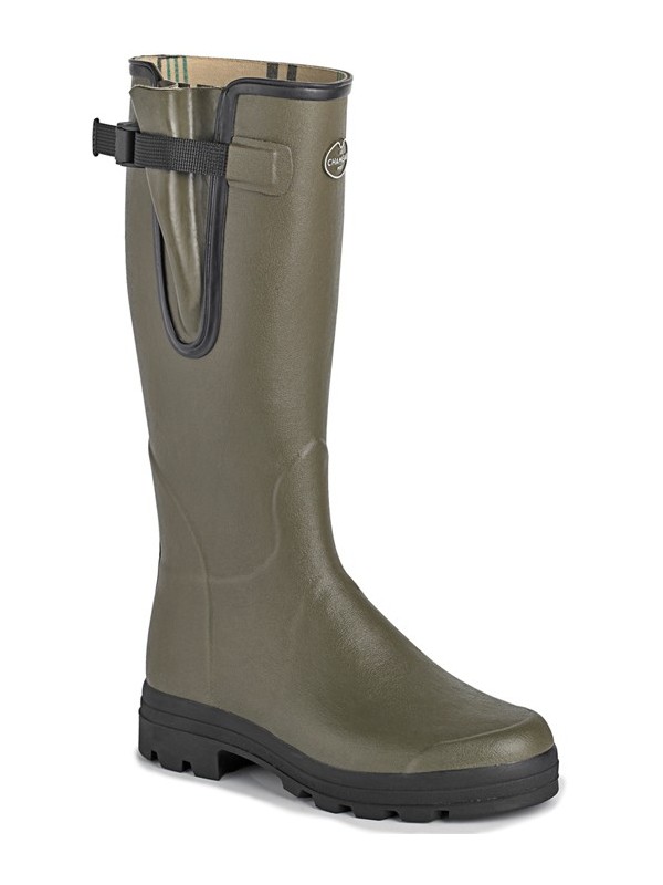 Bottes en caoutchouc vert Le Chameau Vierzon