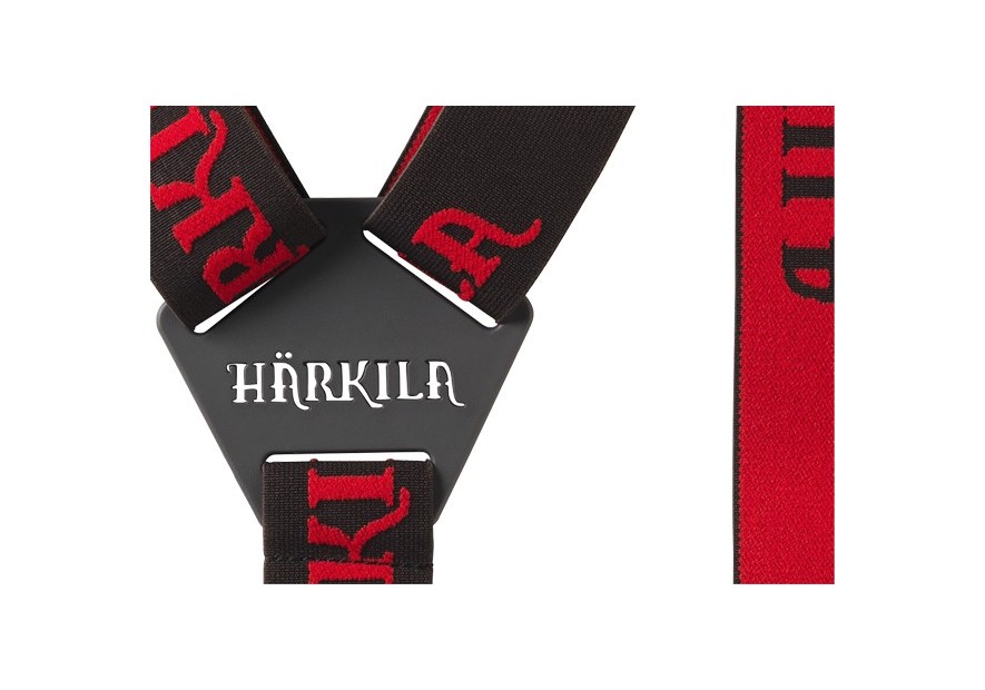 Bretelles Härkila Tech rouge
