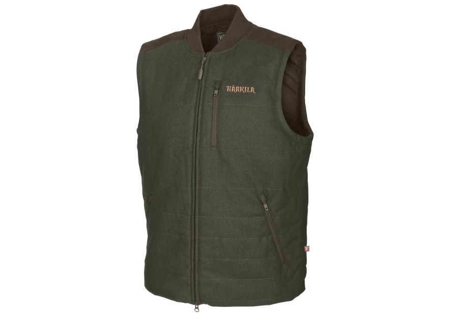 Gilet matelassé loden Härkila Metso