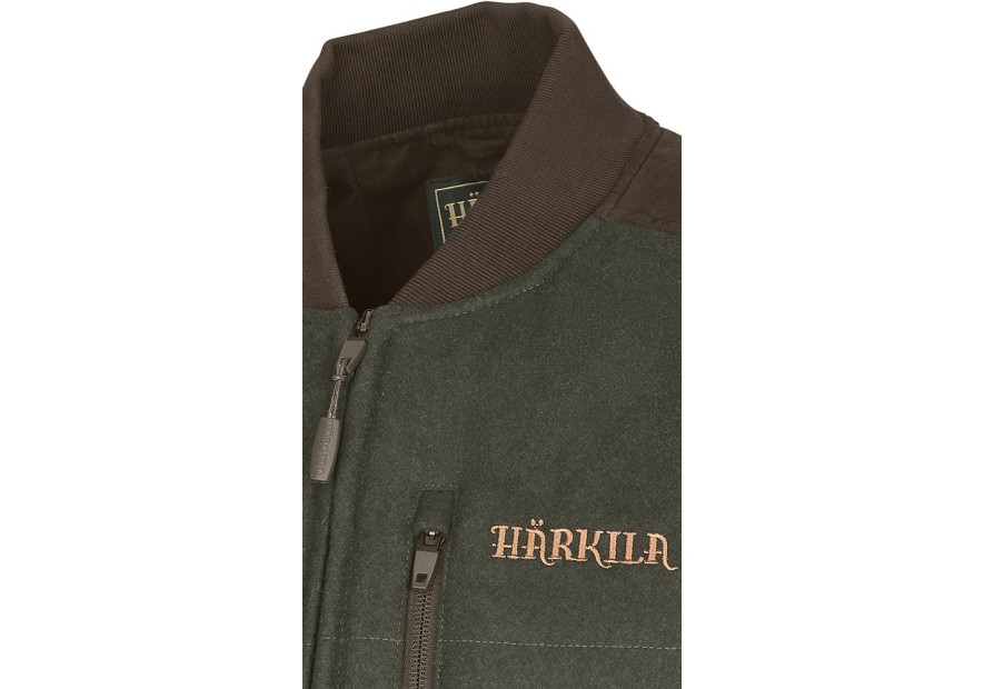 Gilet matelassé loden Härkila Metso