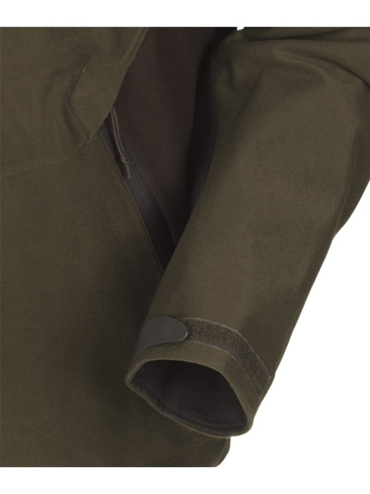 détail manche de la veste Mountain Hunter détail manche de la veste Mountain Hunter