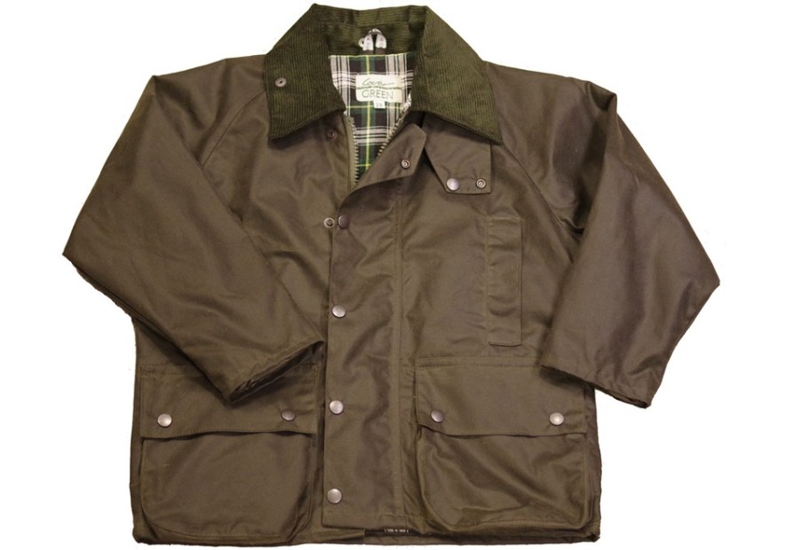 Veste huilée pour enfant Lovergreen - Vêtement de chasse