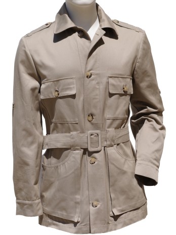 Veste saharienne beige Almazan Paris