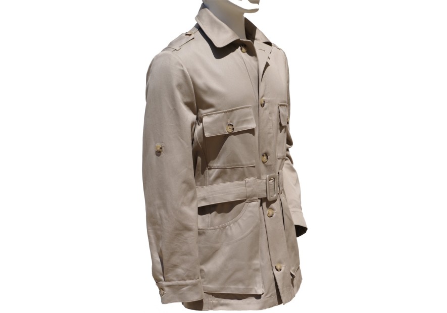 Veste saharienne beige Almazan Paris