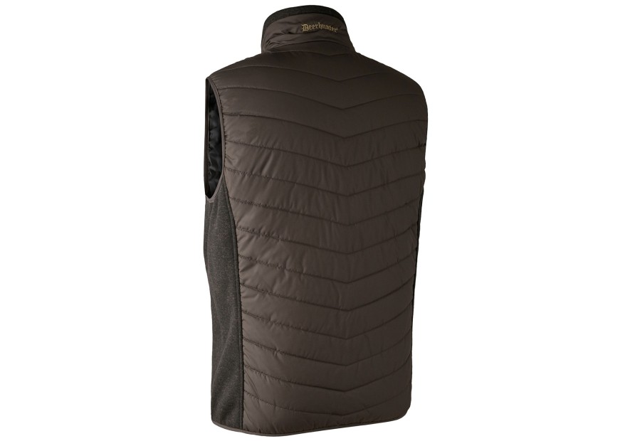 Gilet matelassé Deerhunter Moor marron