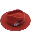 Chapeau feutre femme brique Lovergreen