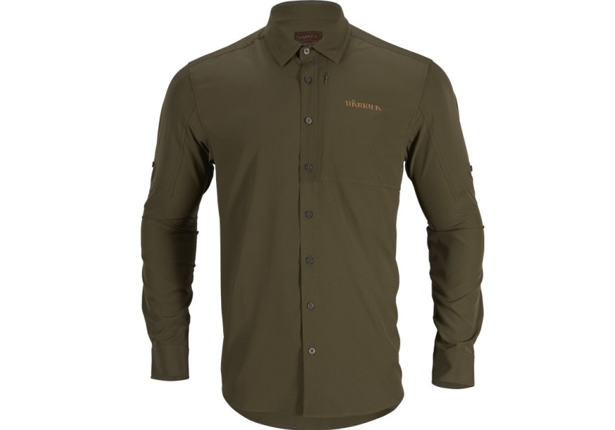 Chemise d'été Härkila Trail Willow green