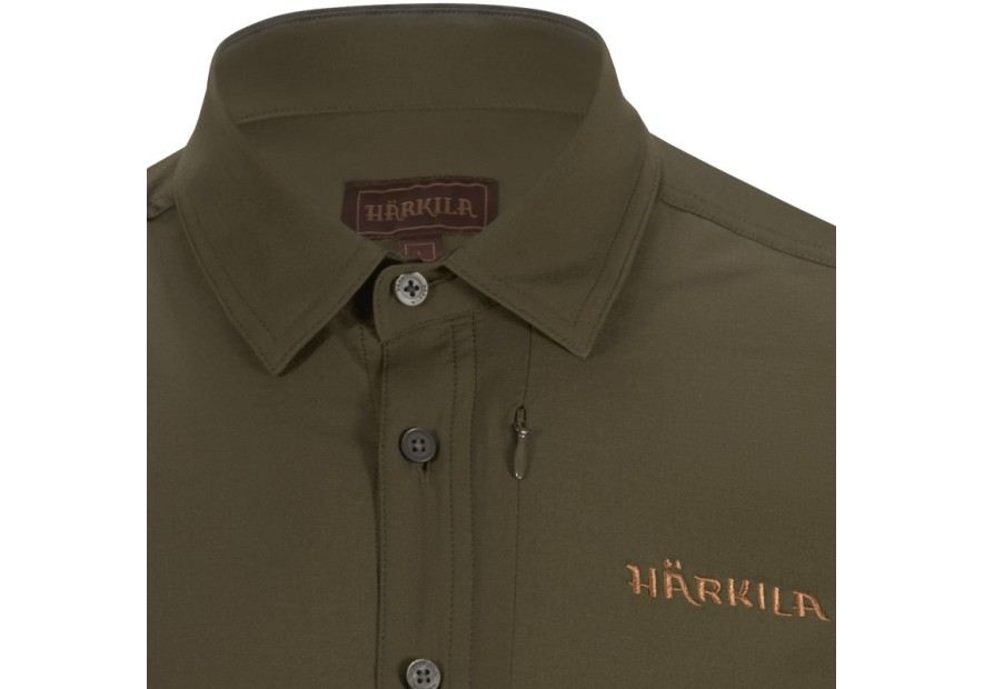Chemise d'été Härkila Trail Willow green