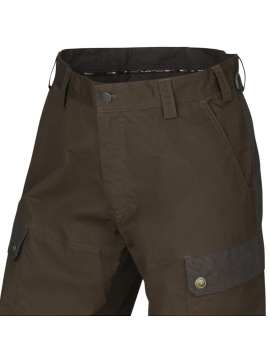 Pantalon Härkila Asmund vert-marron Pantalon Härkila Asmund vert-marron