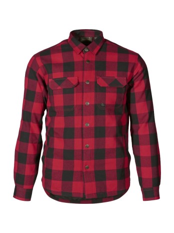 Chemise à carreaux rouge Seeland Canada