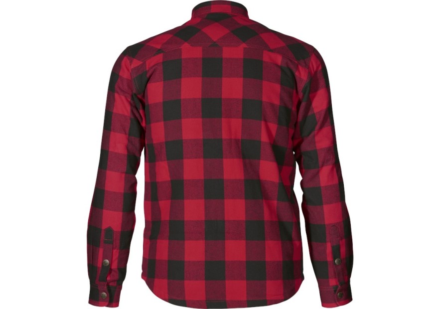 Chemise à carreaux rouge Seeland Canada