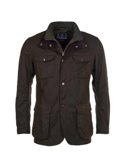 Veste huilée Barbour Ogston vert Olive