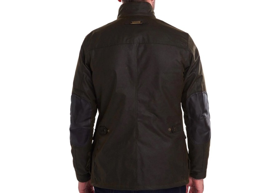 Veste huilée Barbour Ogston vert Olive