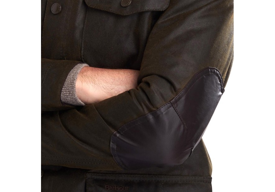 Veste huilée Barbour Ogston vert Olive