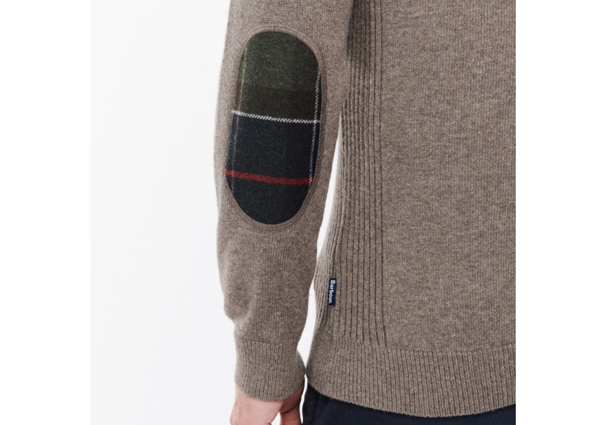 Pull col zippé Barbour Holden