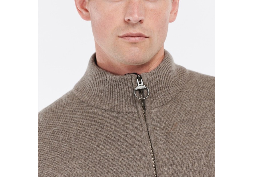 Pull col zippé Barbour Holden