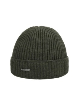 Bonnet Stetson mérinos vert