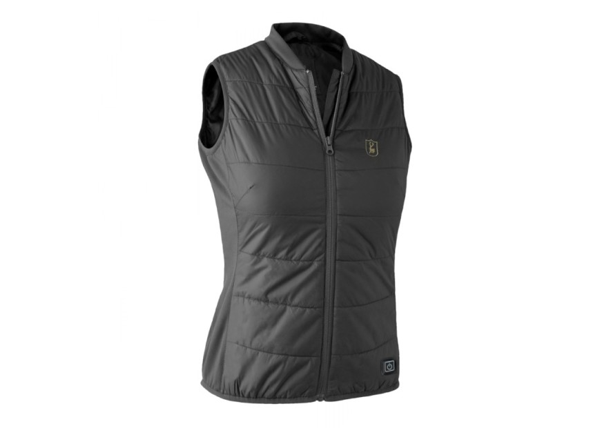 Gilet chauffant femme Deerhunter Heat noir