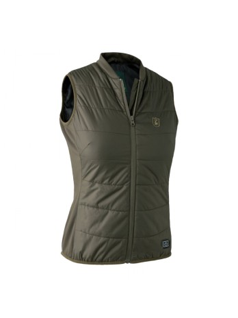 Gilet chauffant femme Deerhunter Heat vert