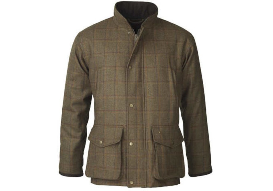Veste chasse tweed Laksen Woolston Chatsworth