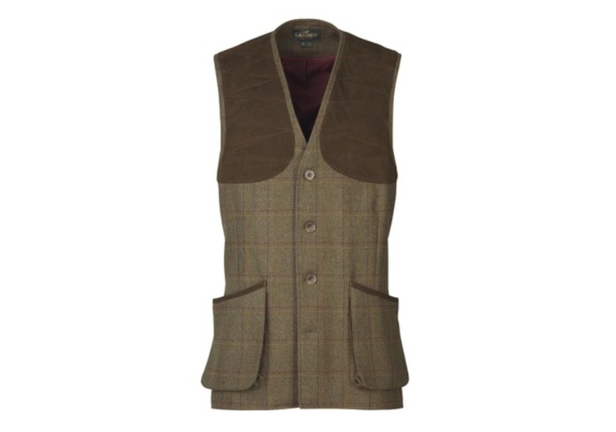 Gilet tir Laksen tweed Woolston leith