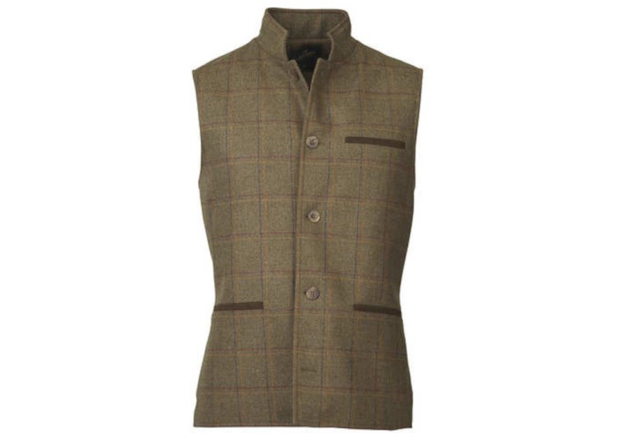 Gilet en tweed Laksen fife Woolston