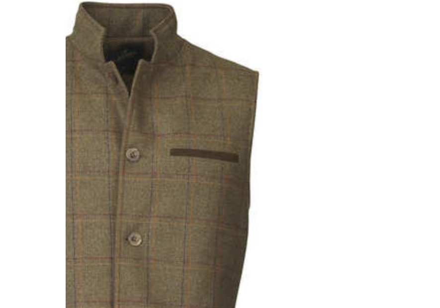 Gilet en tweed Laksen fife Woolston