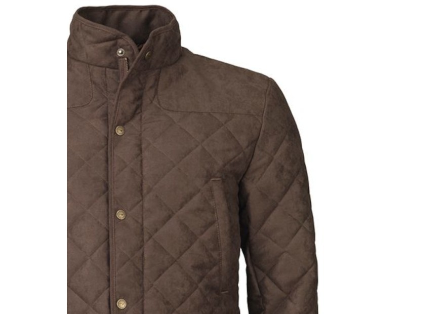 Veste matelassée Laksen Hampton marron