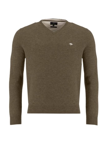 Pull mérinos Fynch-Hatton vert-kaki