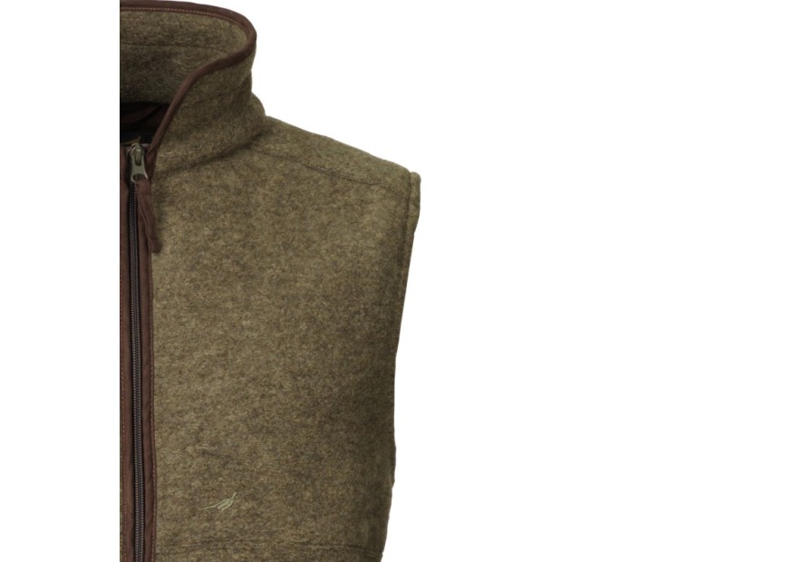 Gilet polaire Laksen Isla olive