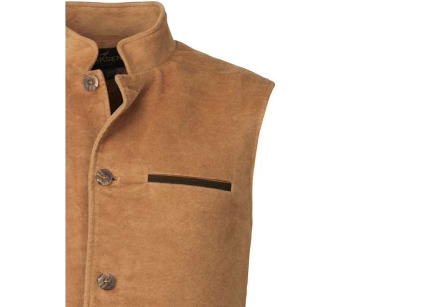 Gilet Laksen Belgravia Fife camel