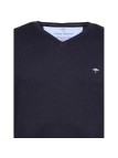 Pull en maille fine col V Fynch-Hatton navy Pull en maille fine col V Fynch-Hatton navy