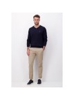 Pull en maille fine col V Fynch-Hatton navy Pull en maille fine col V Fynch-Hatton navy