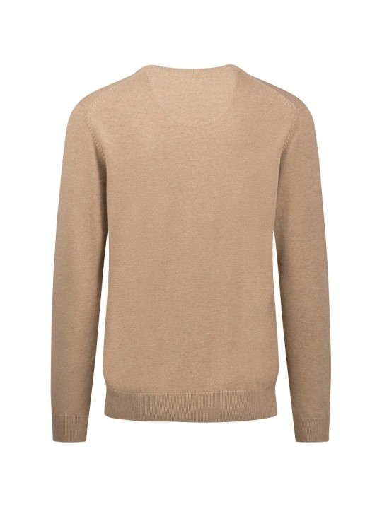 pull col en V Fynch-Hatton sable