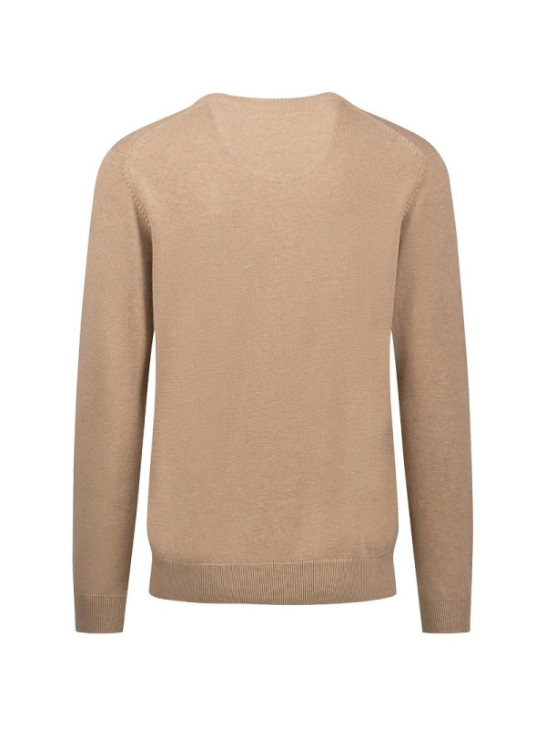 pull col en V Fynch-Hatton sable
