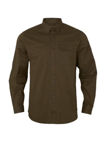 Chemise coton vert Härkila Trym