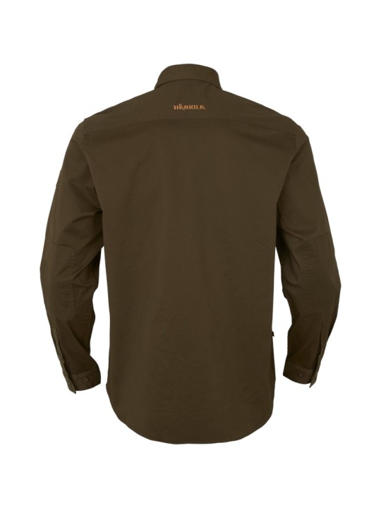 Chemise coton vert Härkila Trym