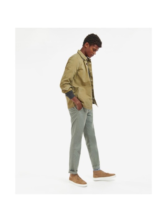 veste peintre coton Barbour Washed olive veste peintre coton Barbour Washed olive
