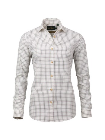 Chemise femme en laine de coton Laksen Penny