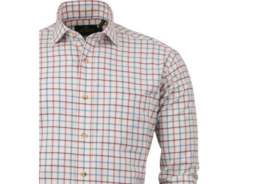 Chemise Laksen Greg en coton brossé