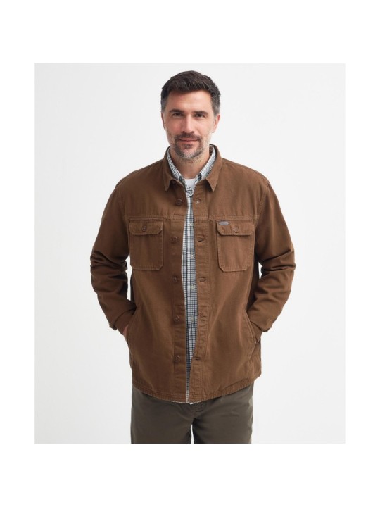 Surchemise Barbour Swindale dark sand Surchemise Barbour Swindale dark sand