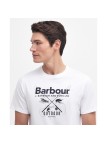 Tee shirt Barbour Fly blanc Tee shirt Barbour Fly blanc