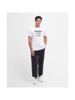 Tee shirt Barbour Fly blanc Tee shirt Barbour Fly blanc