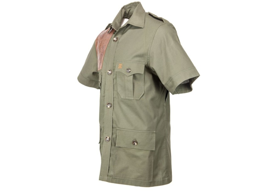 Chemise de safari Rigby vert foncé
