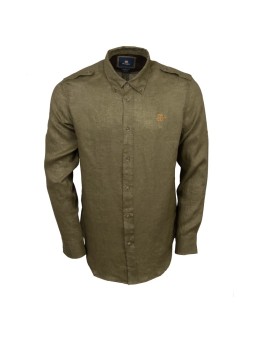 Chemise Rigby en lin vert