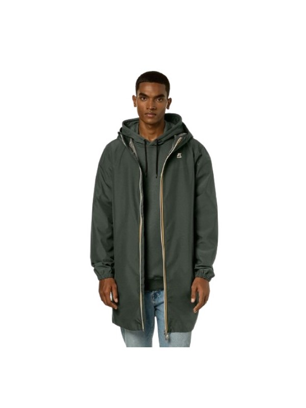 Parka longue Thomas Eco K-Way Vert