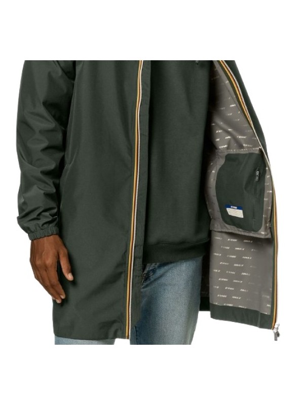 Parka longue Thomas Eco K-Way Vert